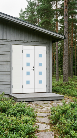Popular Pardörr kombo Kristallvik 614/814
