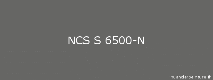 Grå NCS S 6500 N