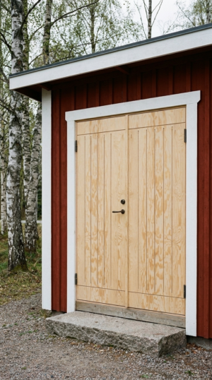 Duett pardörr